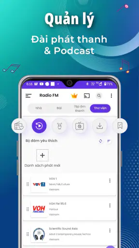 Đài FM - Online Radio FM screenshot