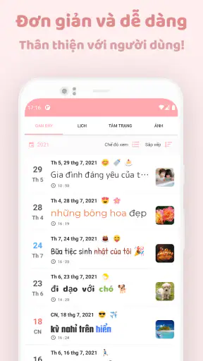 Daily Life : Nhật ký của tôi screenshot