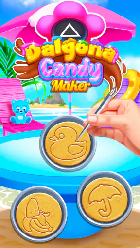 Dalgona Candy Honeycomb Cookie screenshot