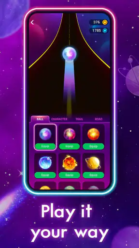 Dancing Road: Color ball run screenshot