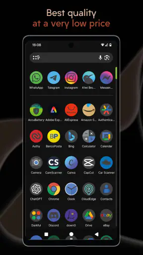 Darkful - Icon Pack screenshot