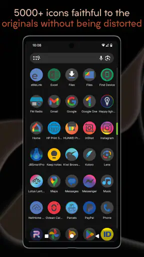 Darkful - Icon Pack screenshot