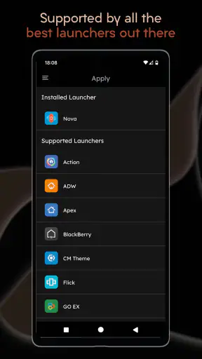 Darkful - Icon Pack screenshot