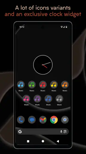 Darkful - Icon Pack screenshot