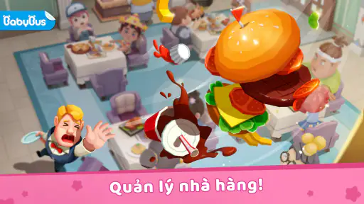 Đầu bếp nhà hàng Bé Gấu Trúc screenshot