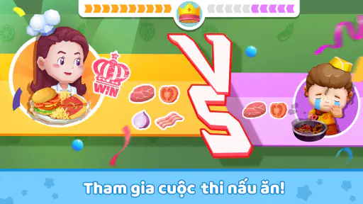 Đầu bếp nhà hàng Bé Gấu Trúc screenshot