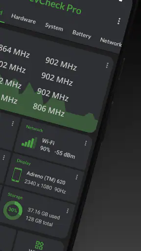 DevCheck Device & System Info screenshot