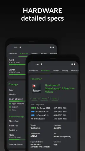 DevCheck Device & System Info screenshot