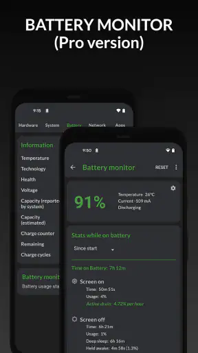 DevCheck Device & System Info screenshot