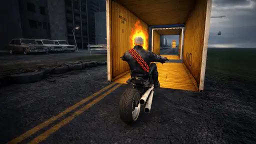 Devil Rider: TV Racing Game screenshot