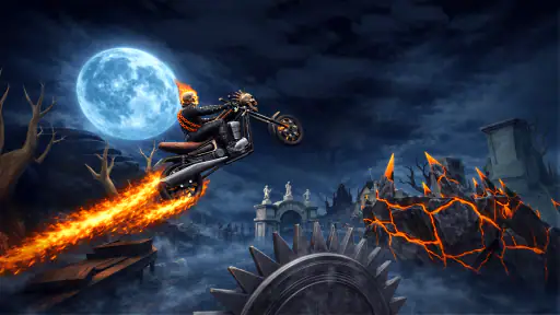 Devil Rider: TV Racing Game screenshot