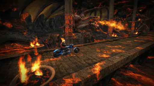 Devil Rider: TV Racing Game screenshot