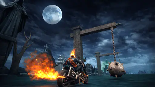 Devil Rider: TV Racing Game screenshot