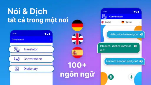Dịch đa ngôn ngữ: Dịch văn bản screenshot