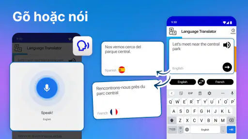 Dịch đa ngôn ngữ: Dịch văn bản screenshot