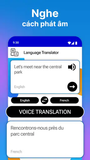 Dịch đa ngôn ngữ: Dịch văn bản screenshot