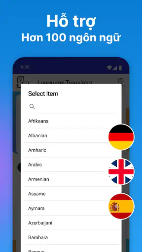 Dịch đa ngôn ngữ: Dịch văn bản screenshot