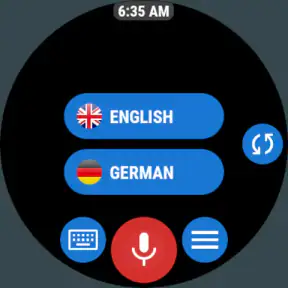 Dịch giả (Wear OS) screenshot