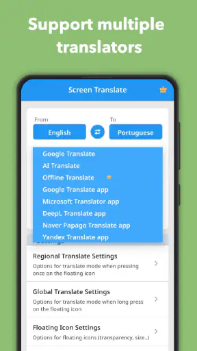 Dịch Màn Hình screenshot