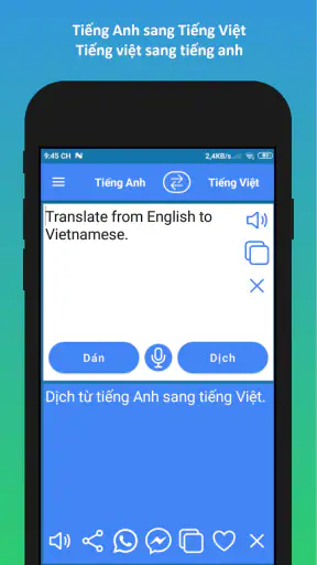 Dich tieng Anh sang tieng Viet screenshot