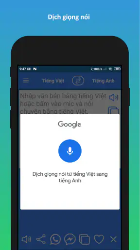 Dich tieng Anh sang tieng Viet screenshot