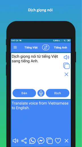 Dich tieng Anh sang tieng Viet screenshot