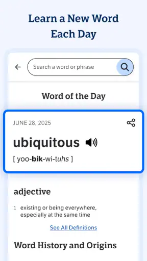 Dictionary.com: English Words screenshot