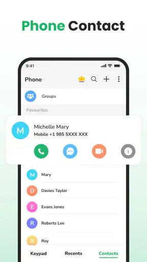 Điện thoại & amp; Danh bạ screenshot