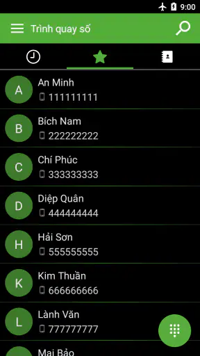 Điện thoại - gọi screenshot