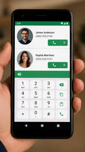 Điện thoại và danh bạ screenshot