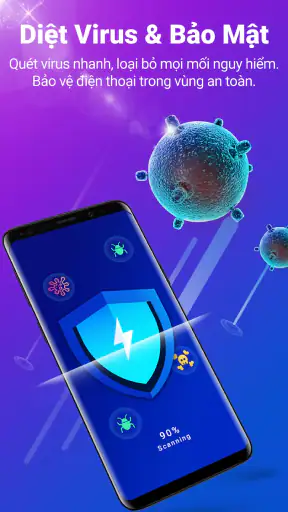 Diệt Virus - Quét Virus & Rác screenshot