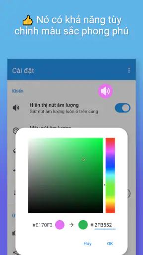 Điều chỉnh âm lượng: Nút screenshot