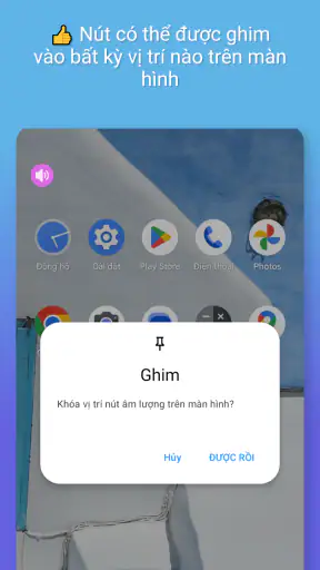 Điều chỉnh âm lượng: Nút screenshot