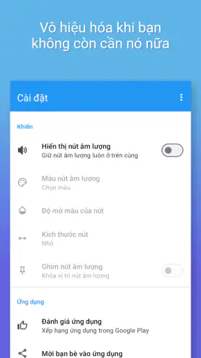 Điều chỉnh âm lượng: Nút screenshot