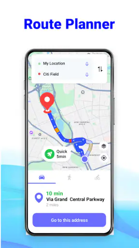 Điều hướng GPS: Bản đồ ra đa screenshot