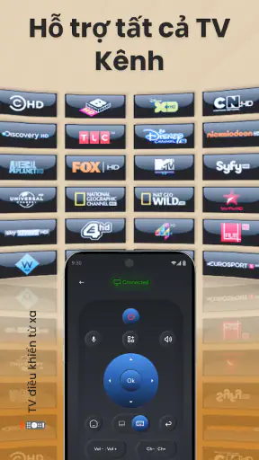 Điều khiển tivi: từ xa đa năng screenshot