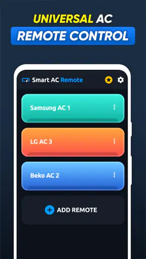 Điều khiển từ xa điều hòa screenshot