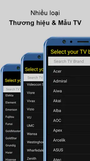 Điều khiển từ xa TV screenshot
