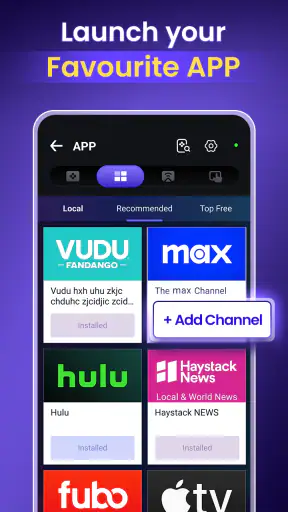 Điều khiển từ xa TV thông minh screenshot