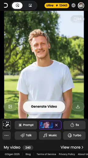 Digen: Trình Tạo Video AI screenshot