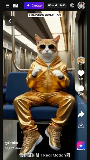 Digen: Trình Tạo Video AI screenshot