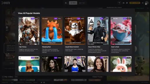 Digen: Trình Tạo Video AI screenshot