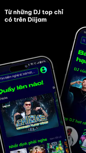 Diijam - Nhạc DJ, EDM mp3 mix screenshot