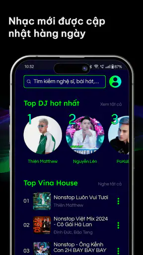 Diijam - Nhạc DJ, EDM mp3 mix screenshot