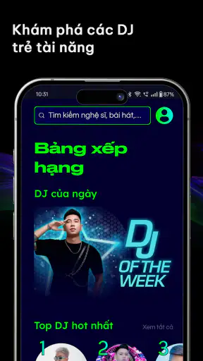 Diijam - Nhạc DJ, EDM mp3 mix screenshot