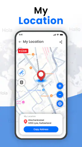 Định vị GPS- Easy Map Route screenshot