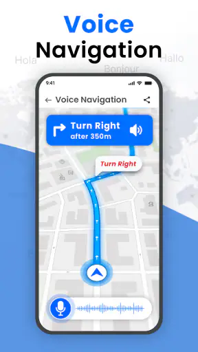 Định vị GPS- Easy Map Route screenshot