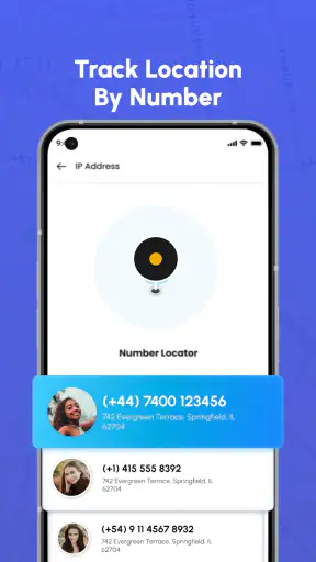 Định vị số điện thoại di động screenshot