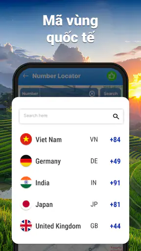 Định Vị Theo Dõi Số Điện Thoại screenshot