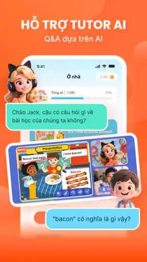 Dino AI: Tiếng Anh Trẻ Em screenshot